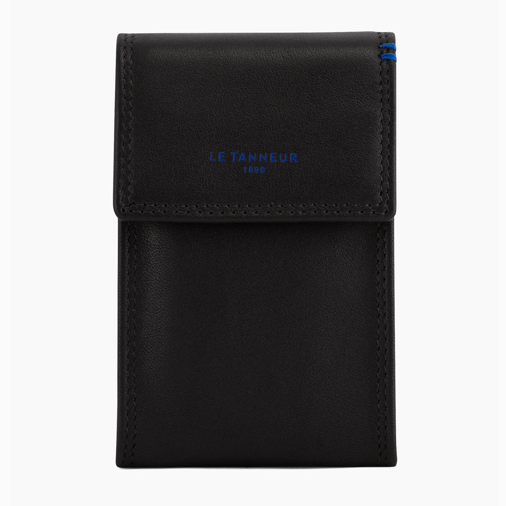 Flap Martin smooth leather key case