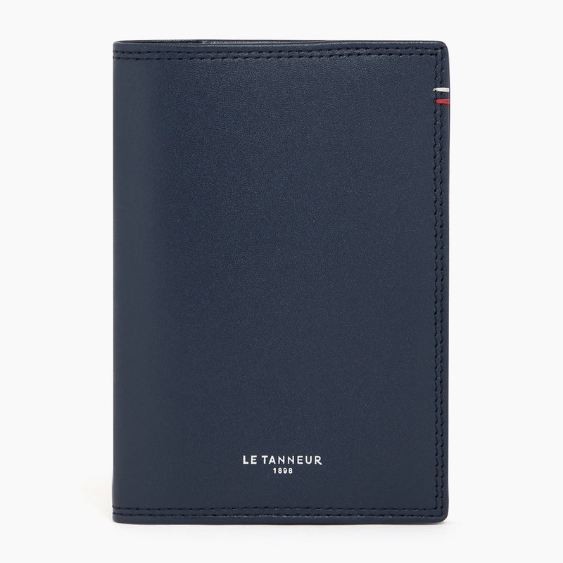 Martin passport holder in smooth leather