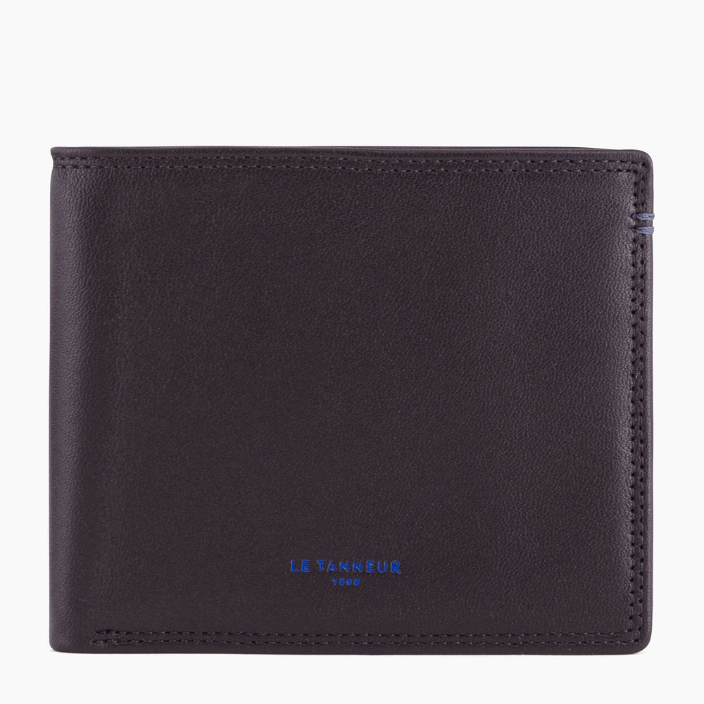 2 shutters Martin smooth leather wallet