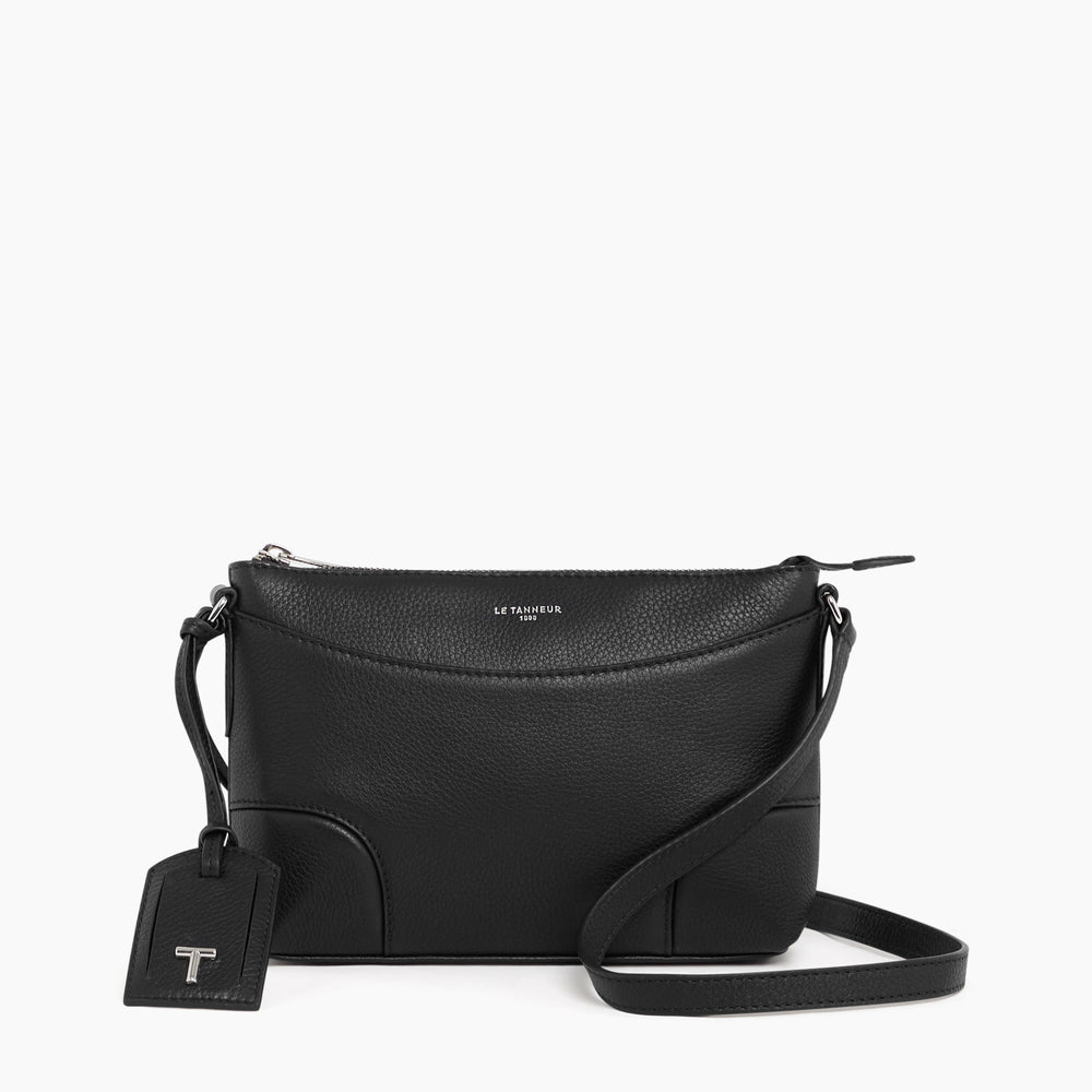 Romy small, crossbody bag in pebbled leather