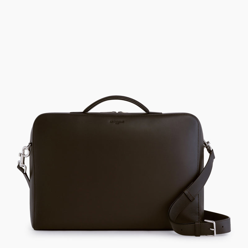 Albert 14 Briefcase in smooth leather