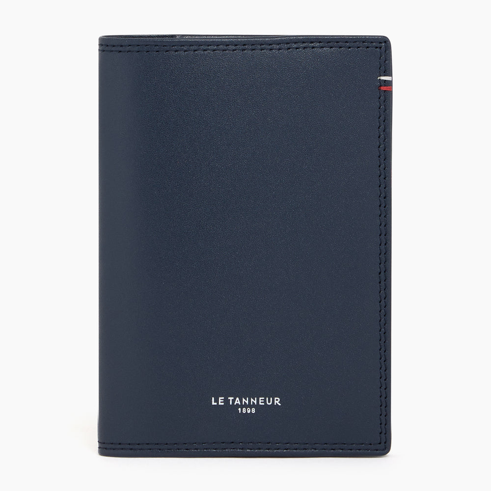 Martin passport holder in smooth leather