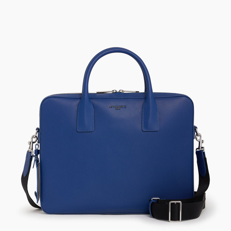 Emile slim, 14 document holder in monogrammed leather