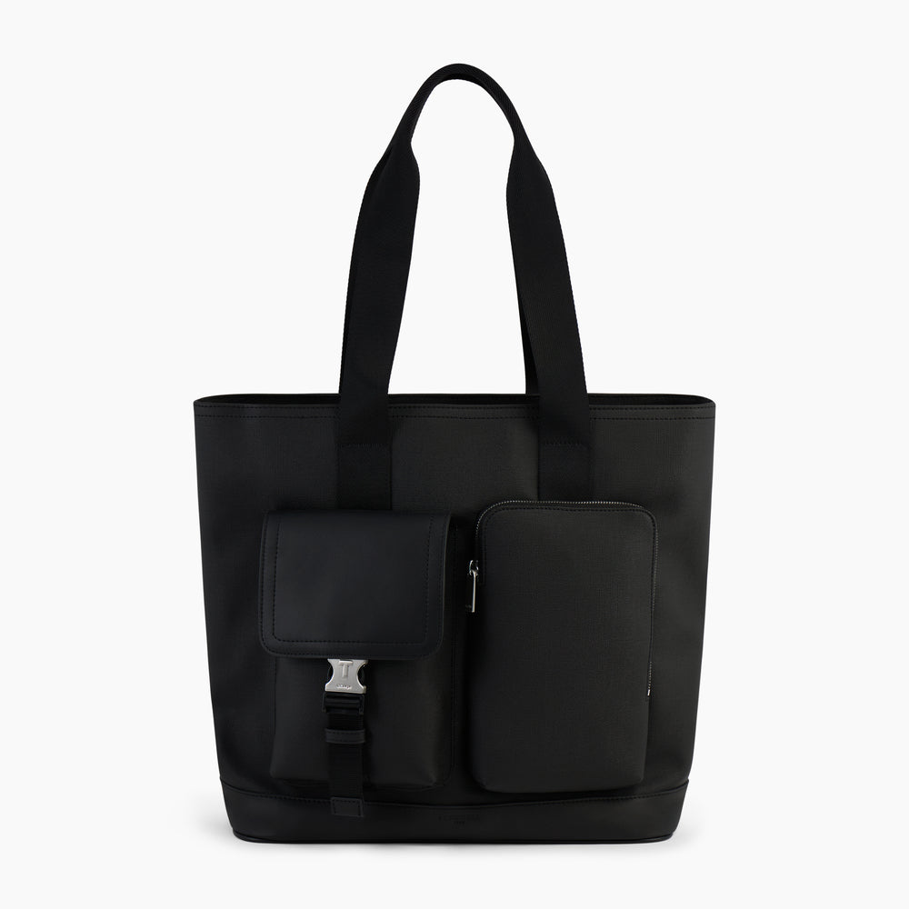 Maurice tote bag in coated canvas