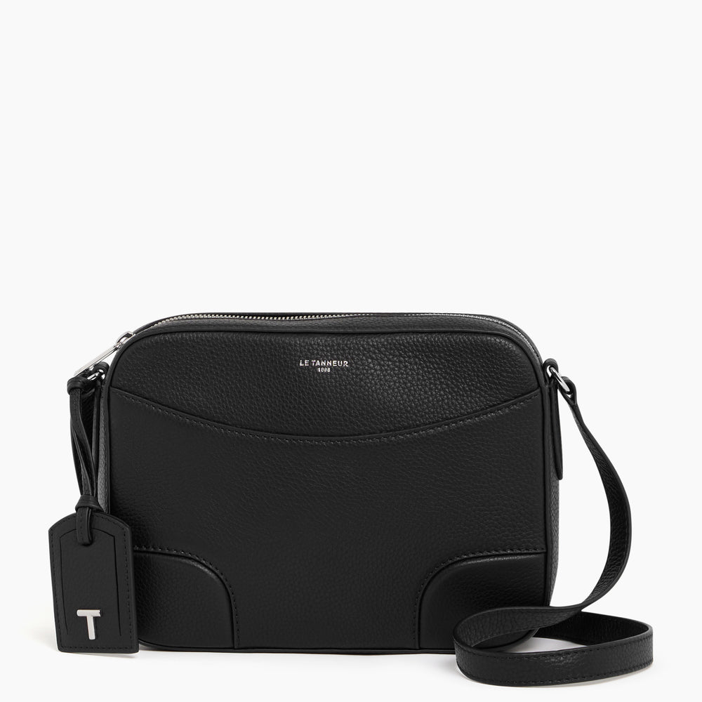 Romy medium, crossbody bag in pebbled leather
