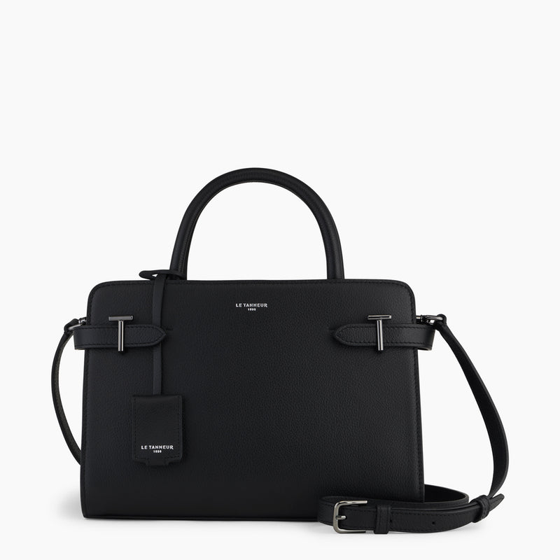 Emilie medium-sized handbag in pebbled leather