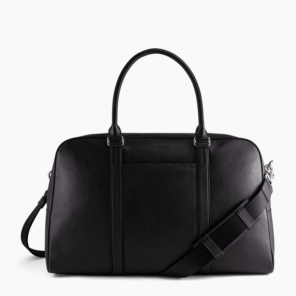 Charles Travel duffle in pebbled leather