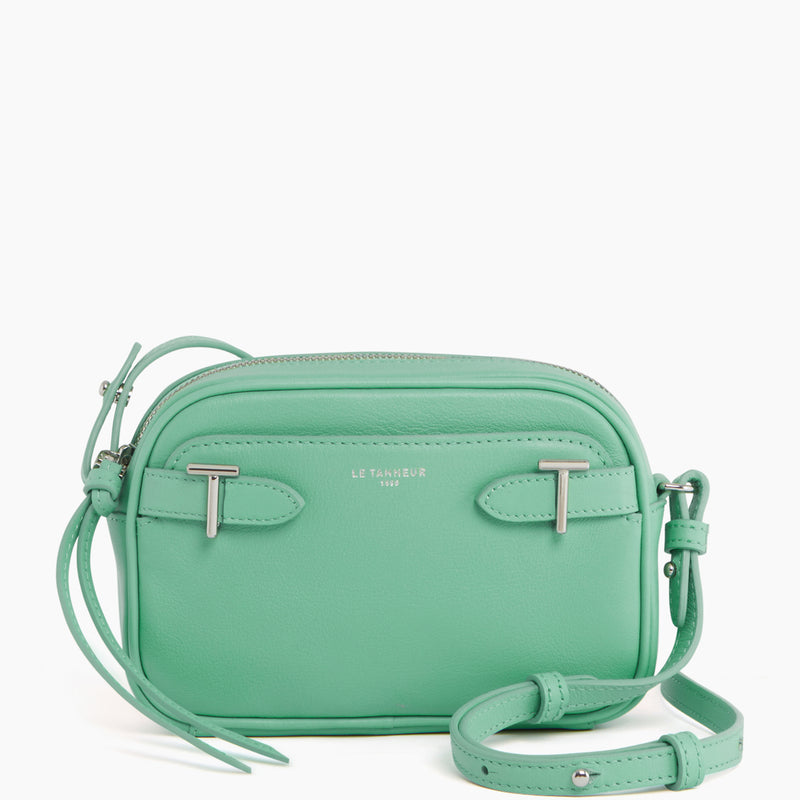 Laura mini crossbody bag in smooth leather