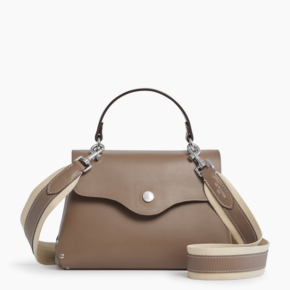 Sans Couture small handbag in smooth leather