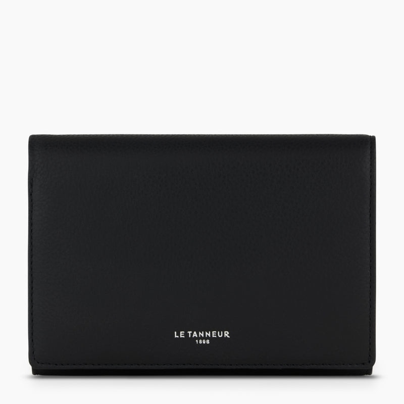 Emilie wallet in pebbled leather