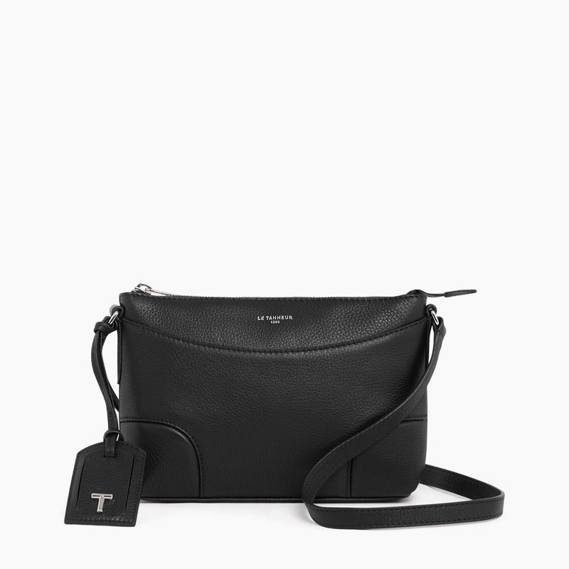 Romy small, crossbody bag in pebbled leather