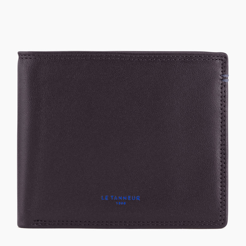 2 shutters Martin smooth leather wallet