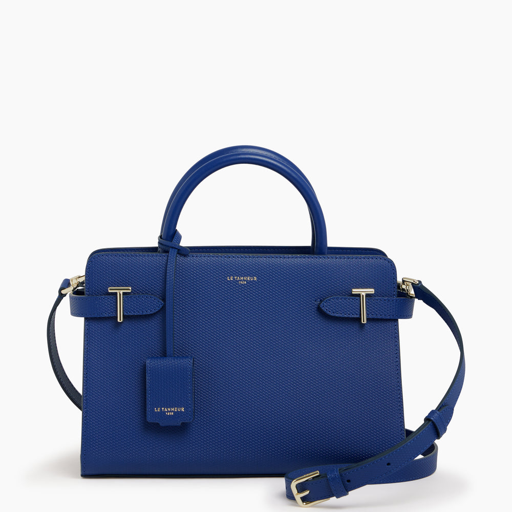 Emilie medium-sized handbag in monogrammed leather