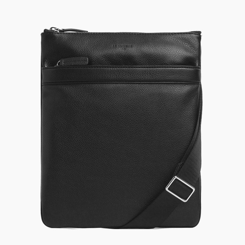 Small cross body Charles pebbled leather bag