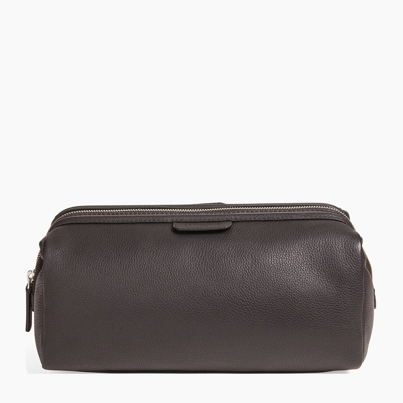 Charles pebbled leather toiletry pouch