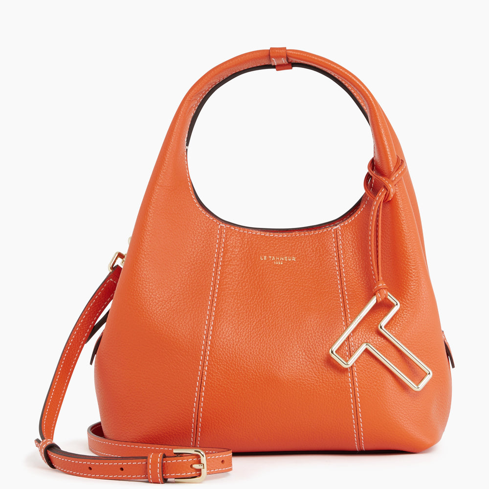 Juliette small handbag in pebbled leather