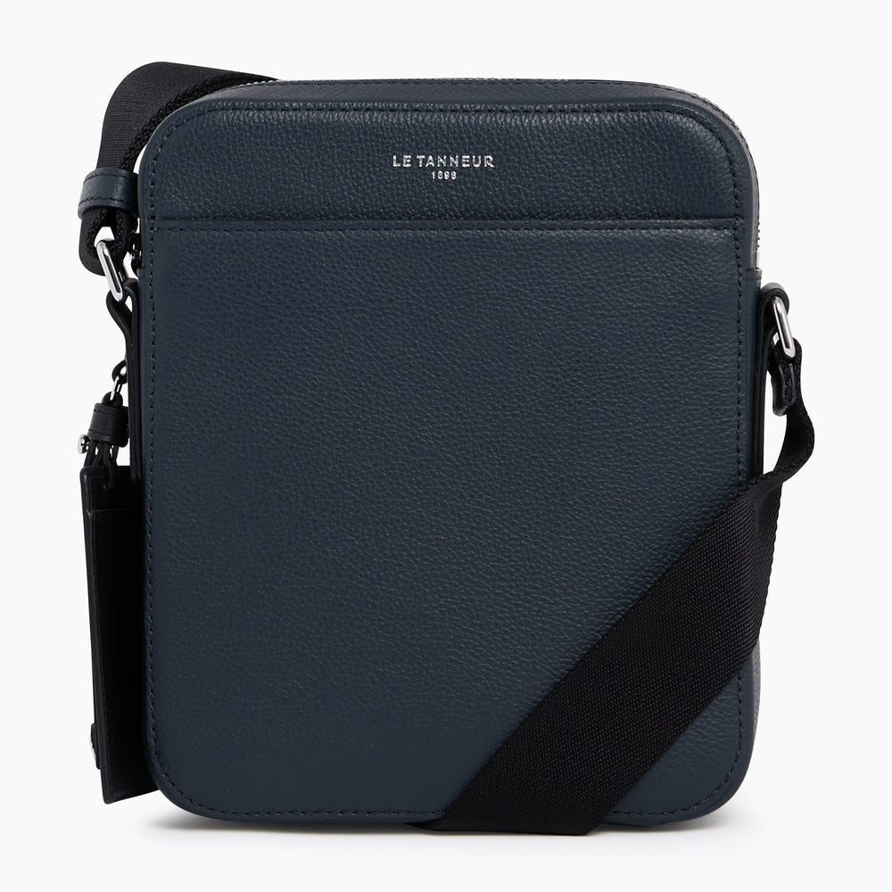 Emile small satchel in pebbled leather