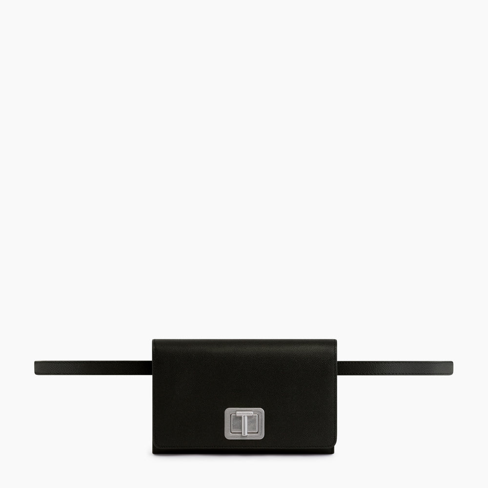 Sac ceinture Eva en cuir grain caviar