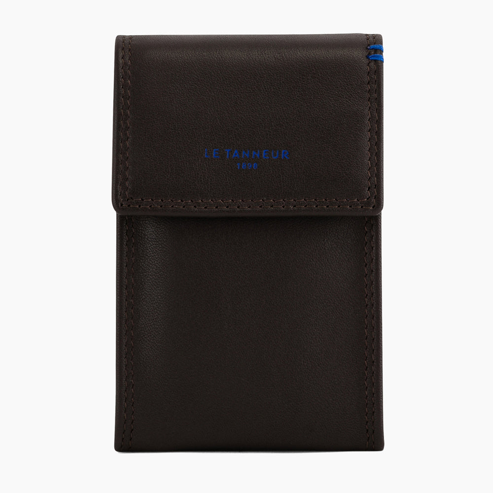 Flap Martin smooth leather key case