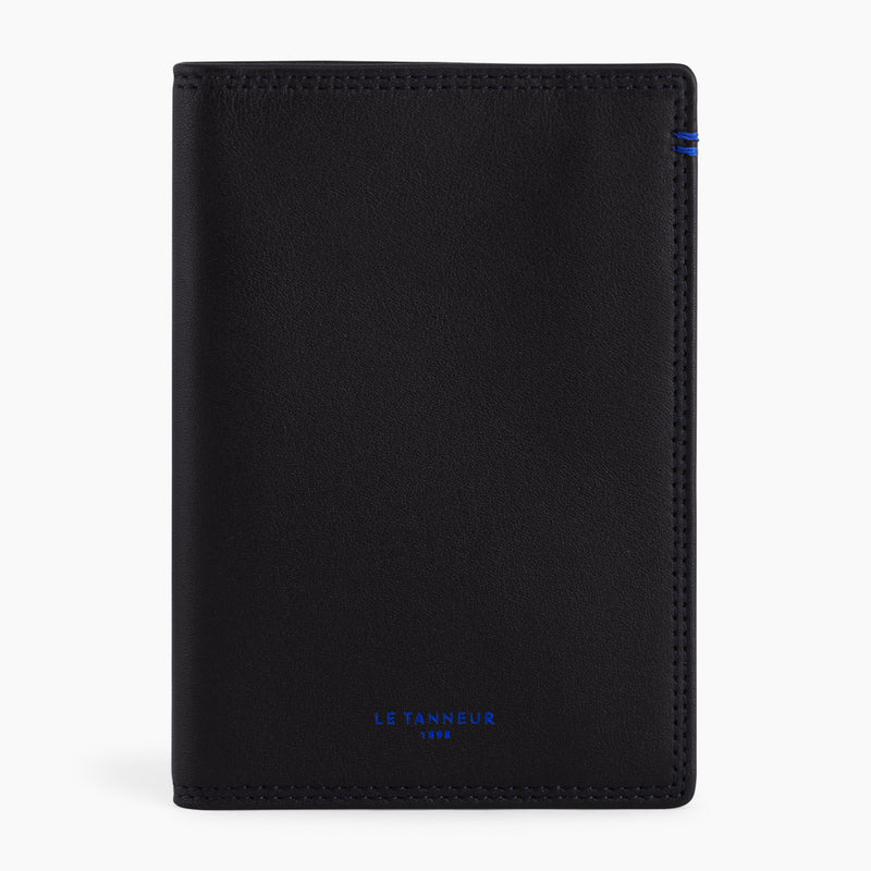 Martin smooth leather passport holder