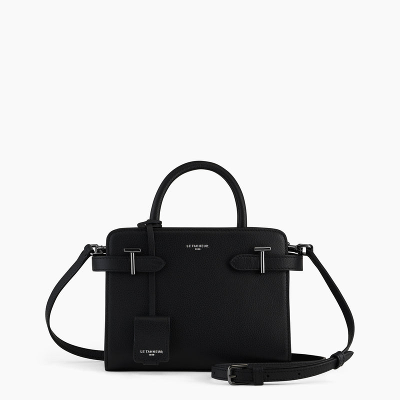 Emilie small handbag in pebbled leather