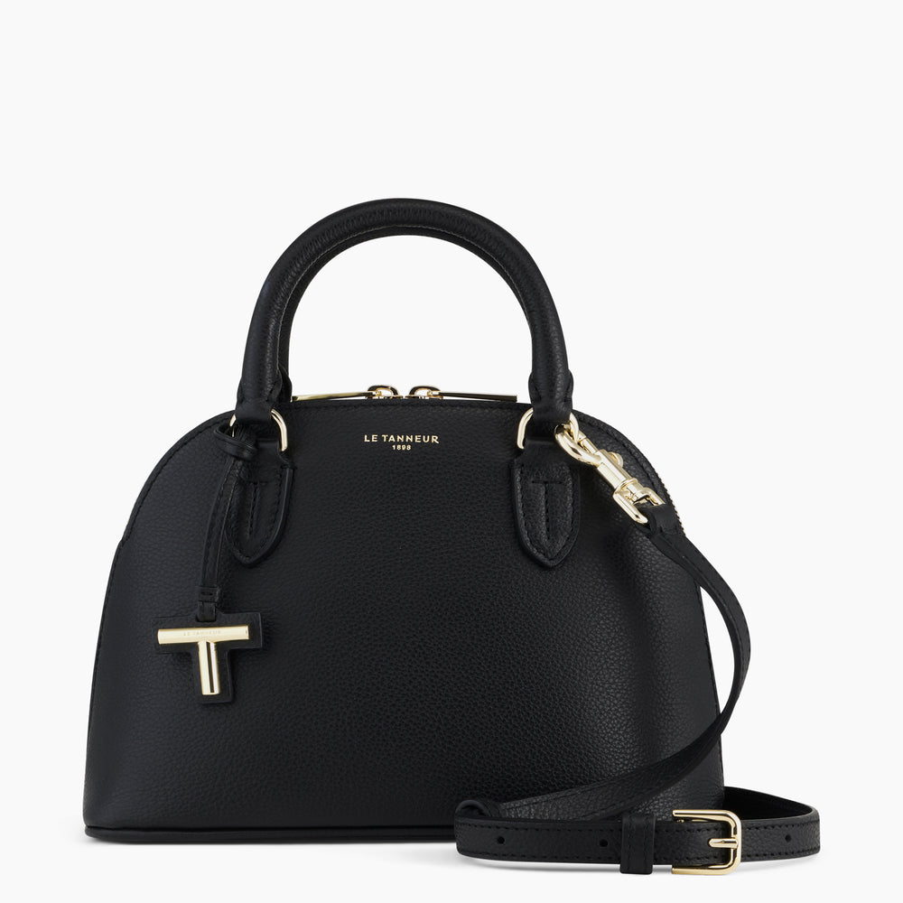 Gisèle small handbag in pebbled leather