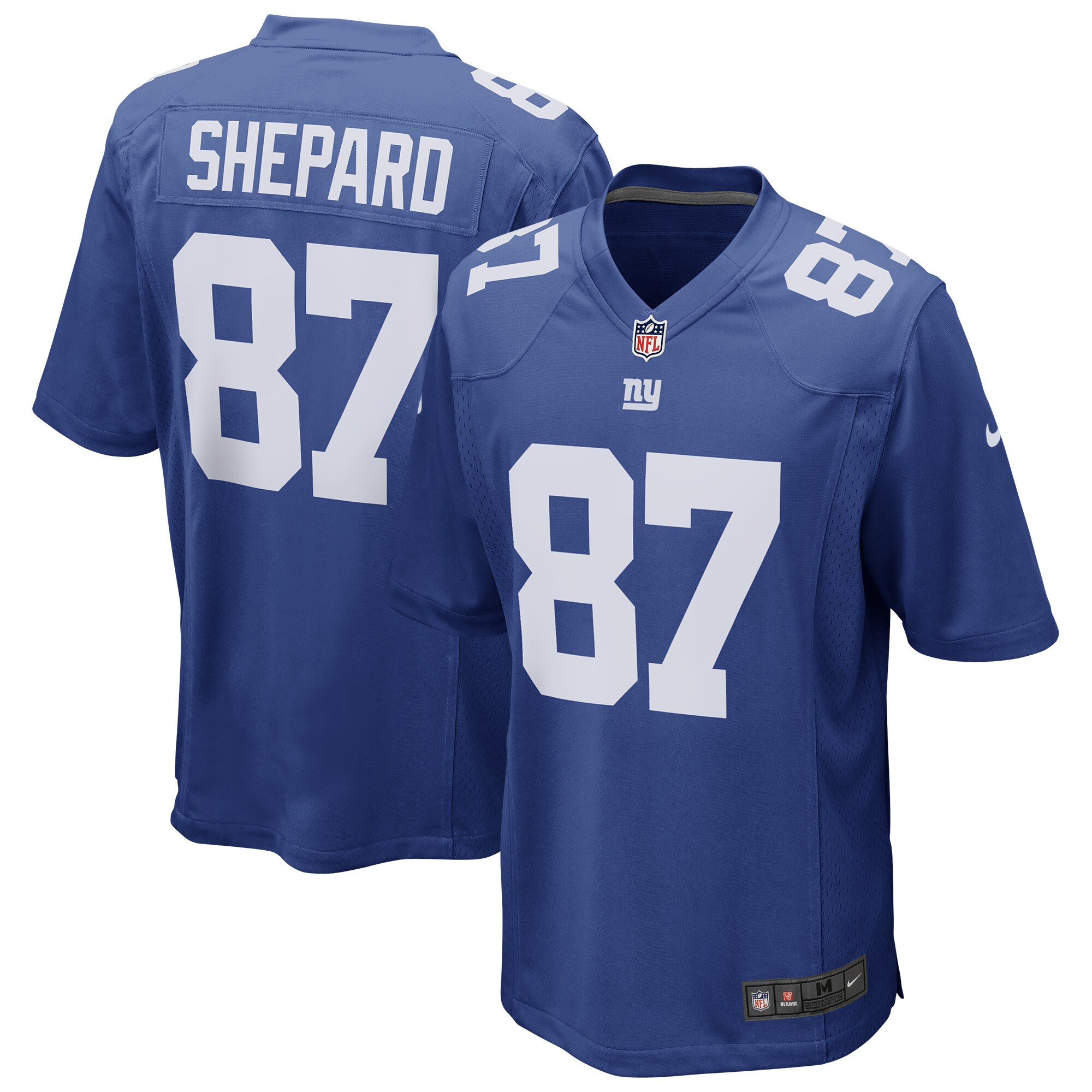 Men's New York Giants Sterling Shepard Nike Royal Player Jersey