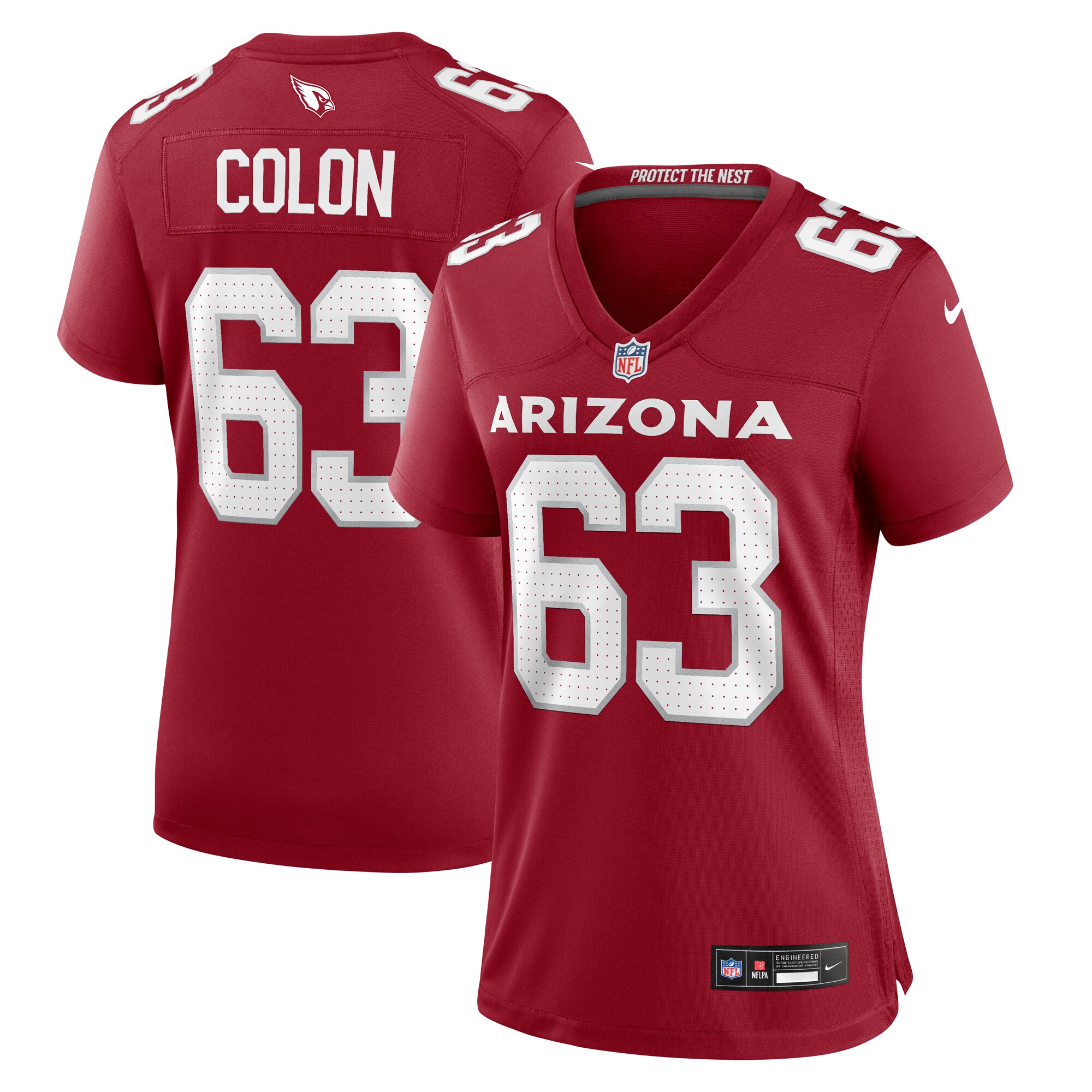 Women's Arizona Cardinals Trystan Colon Nike Cardinal Team Game Jersey
