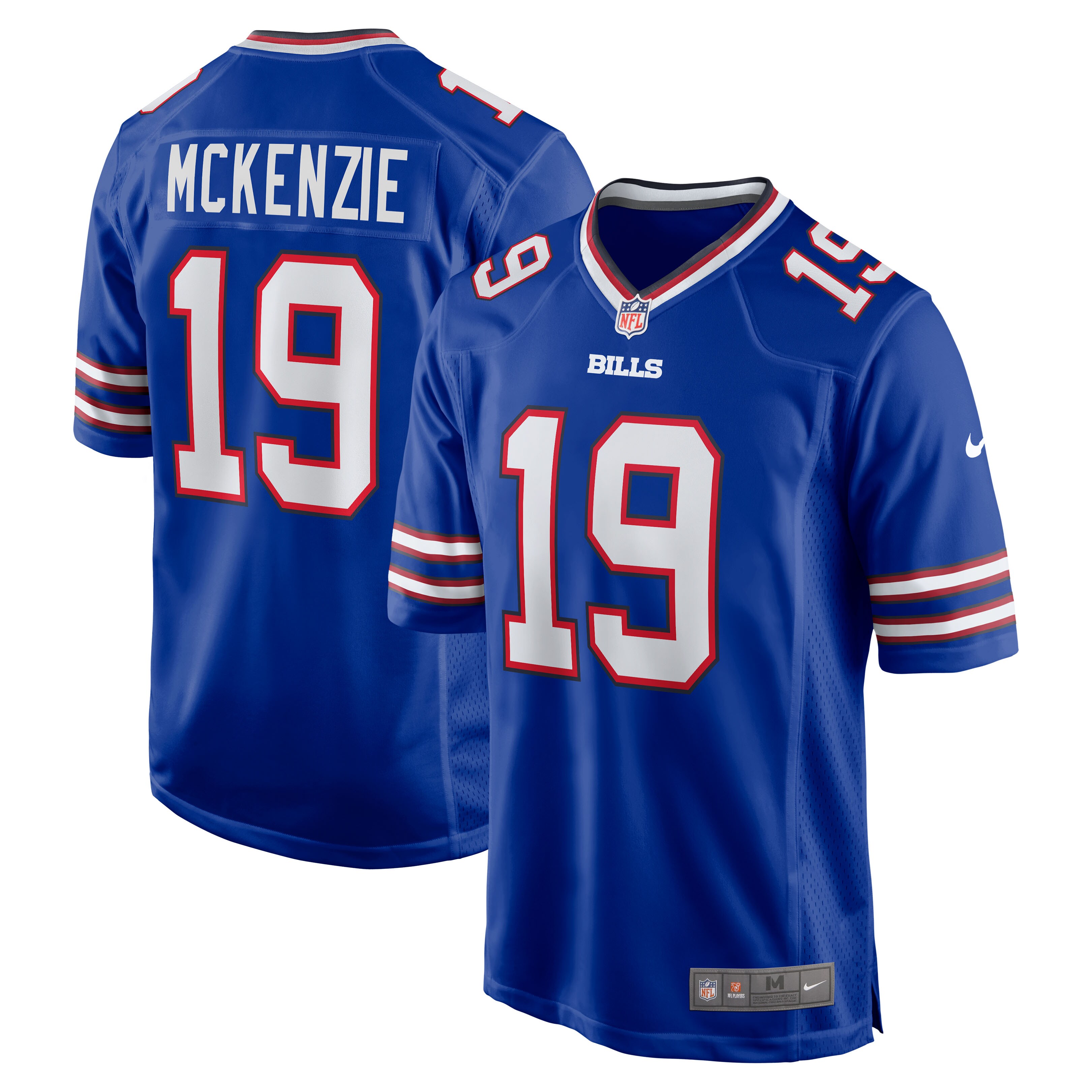 Men's Buffalo Bills Isaiah McKenzie Nike Royal Game Player Jersey