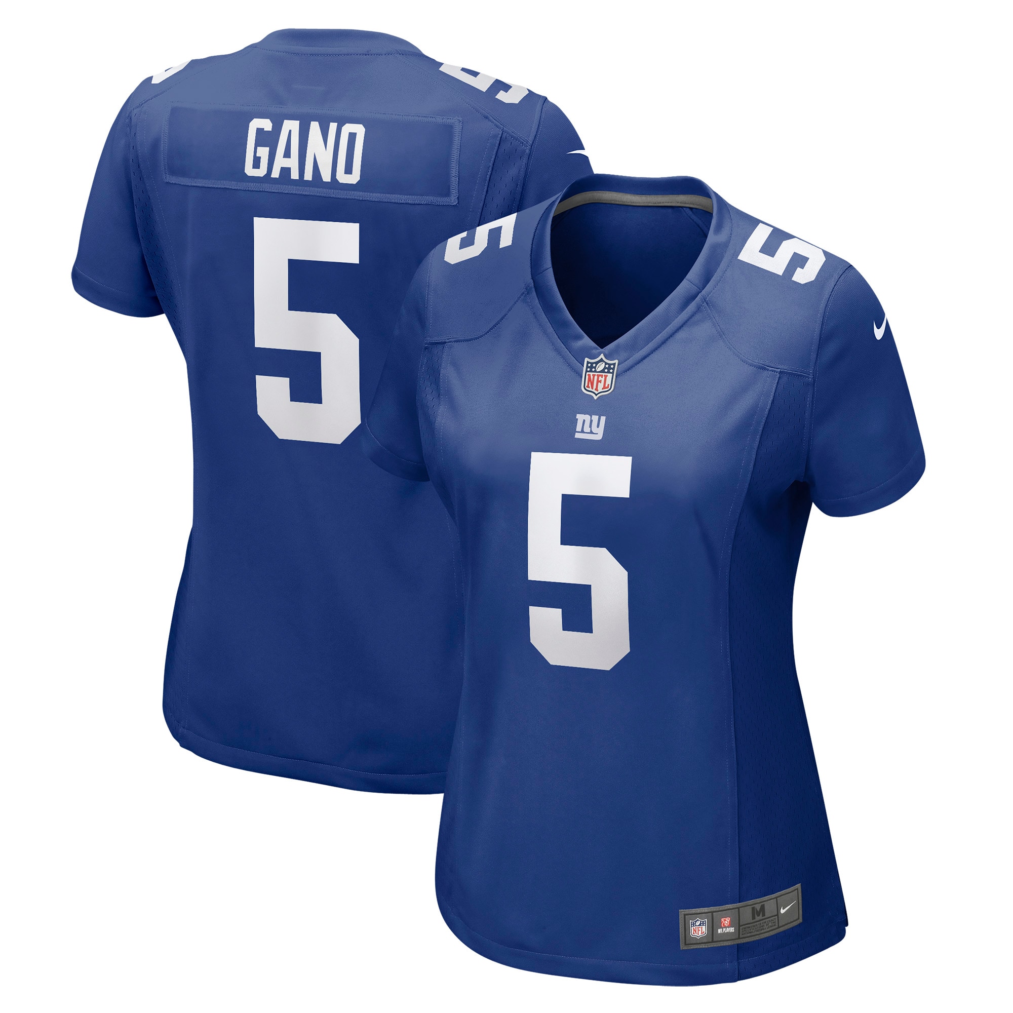 Women's New York Giants Graham Gano Nike Royal Game Player Jersey