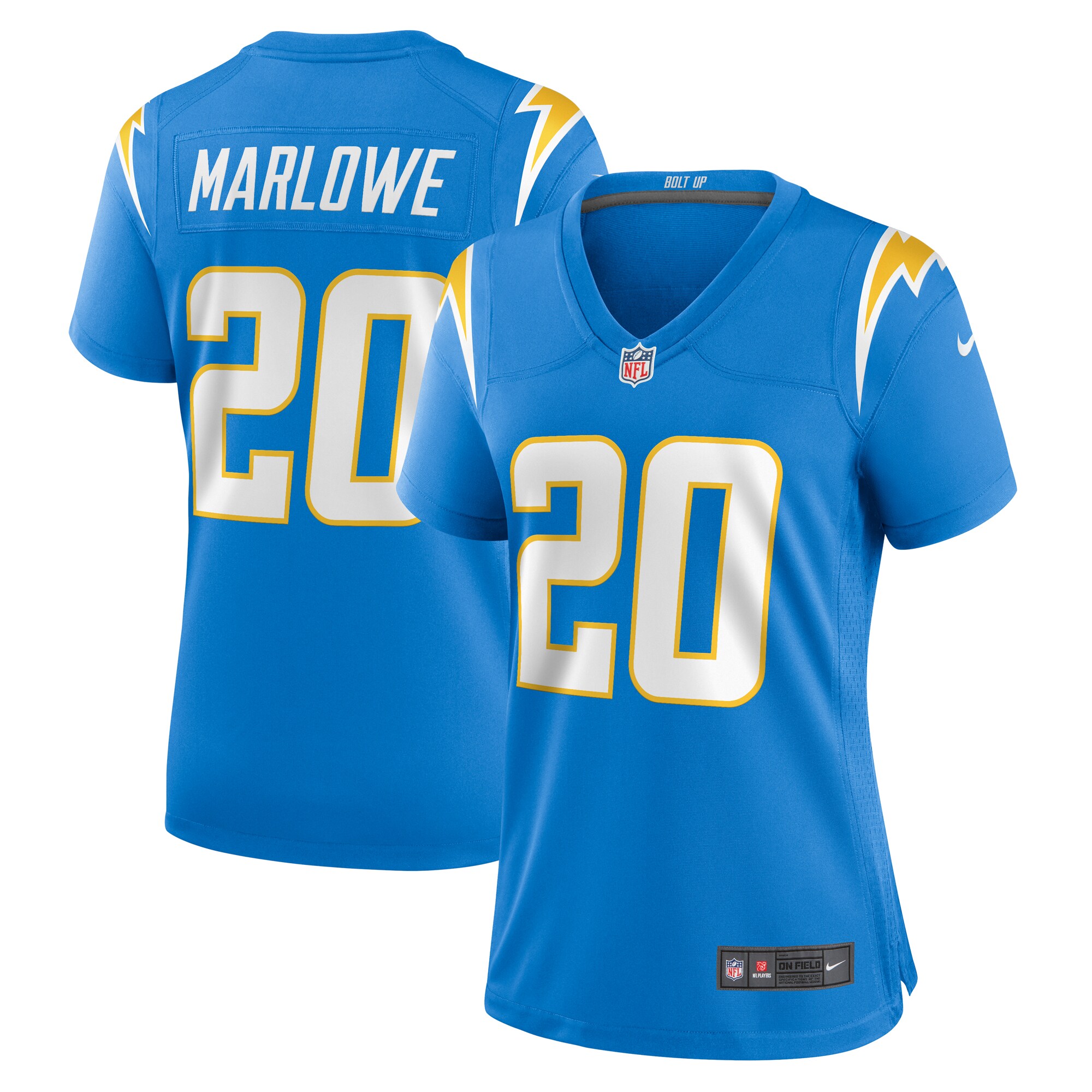Women's Los Angeles Chargers Dean Marlowe Nike Powder Blue Team Game Jersey