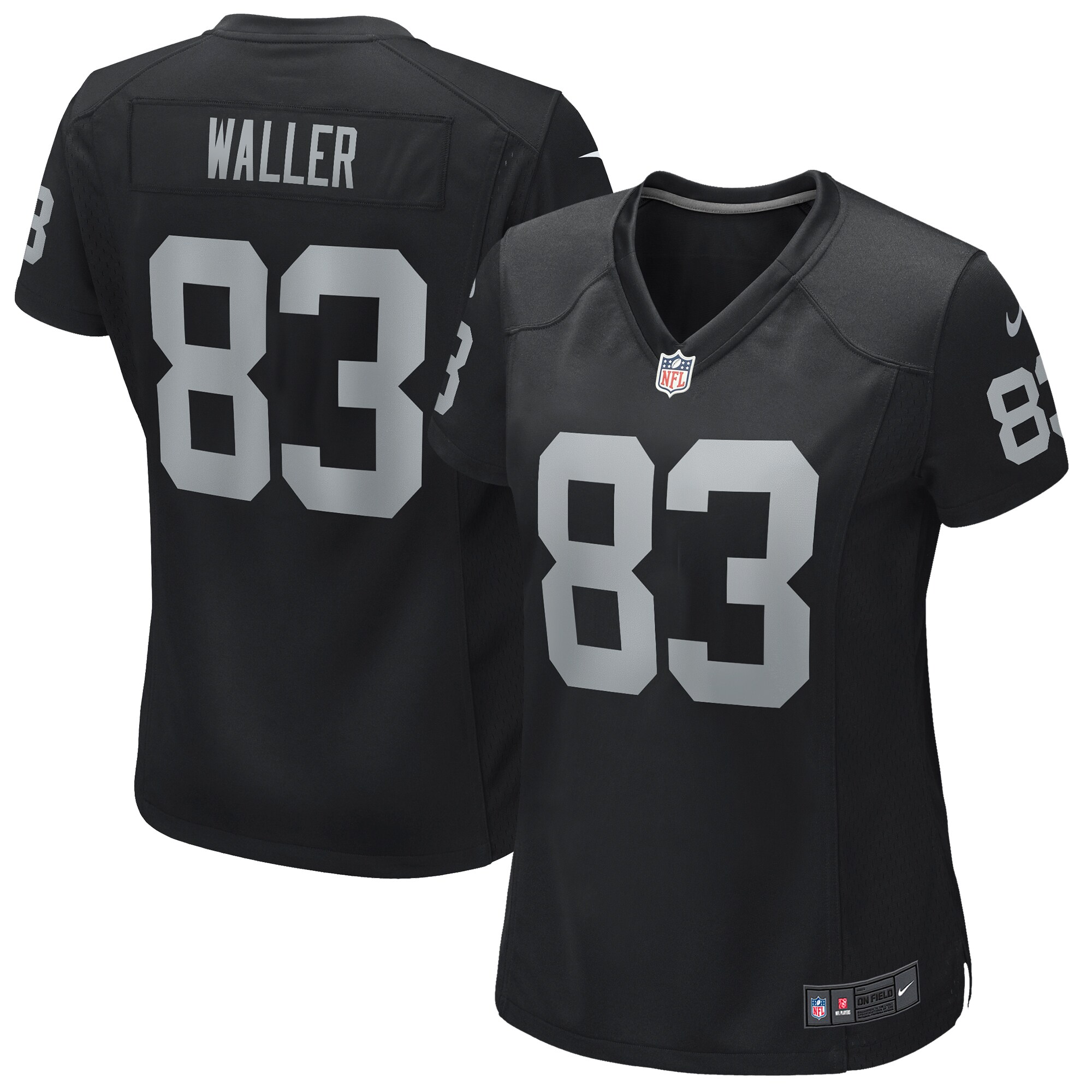Women's Nike Darren Waller Black Las Vegas Raiders Game Jersey