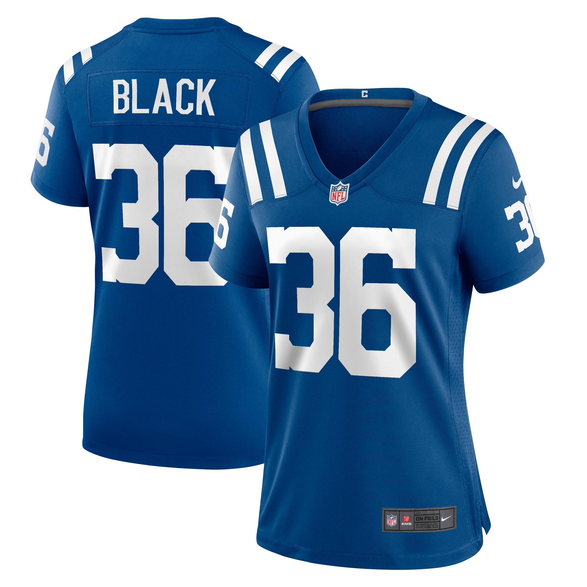 Women's Indianapolis Colts Henry Black Nike Royal Team Game Jersey