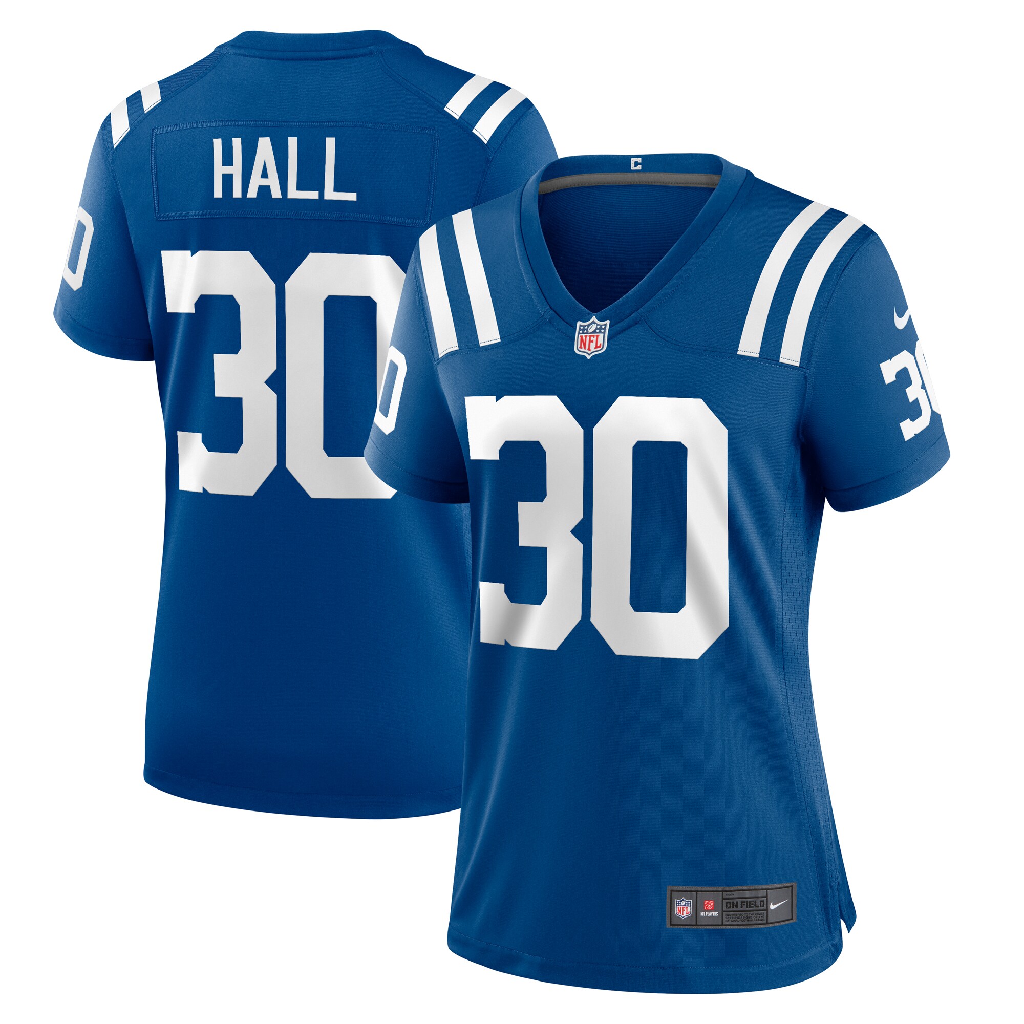 Women's Indianapolis Colts Darren Hall Nike Royal Team Game Jersey
