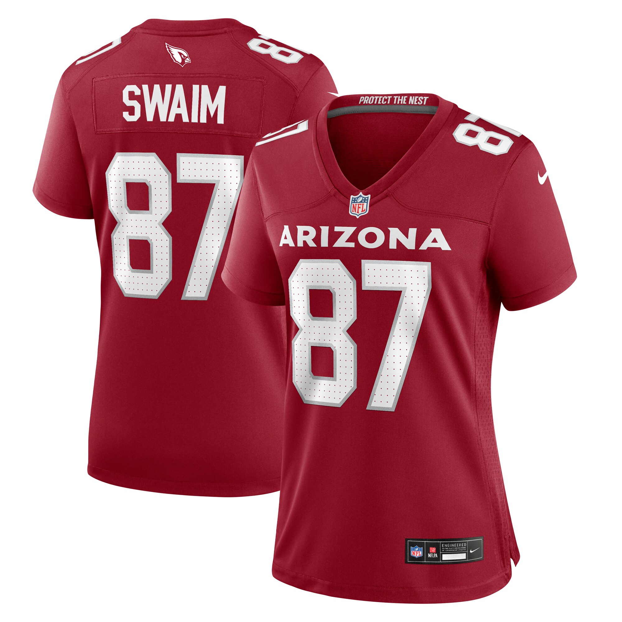 Women's Arizona Cardinals Geoff Swaim Nike Cardinal Team Game Jersey