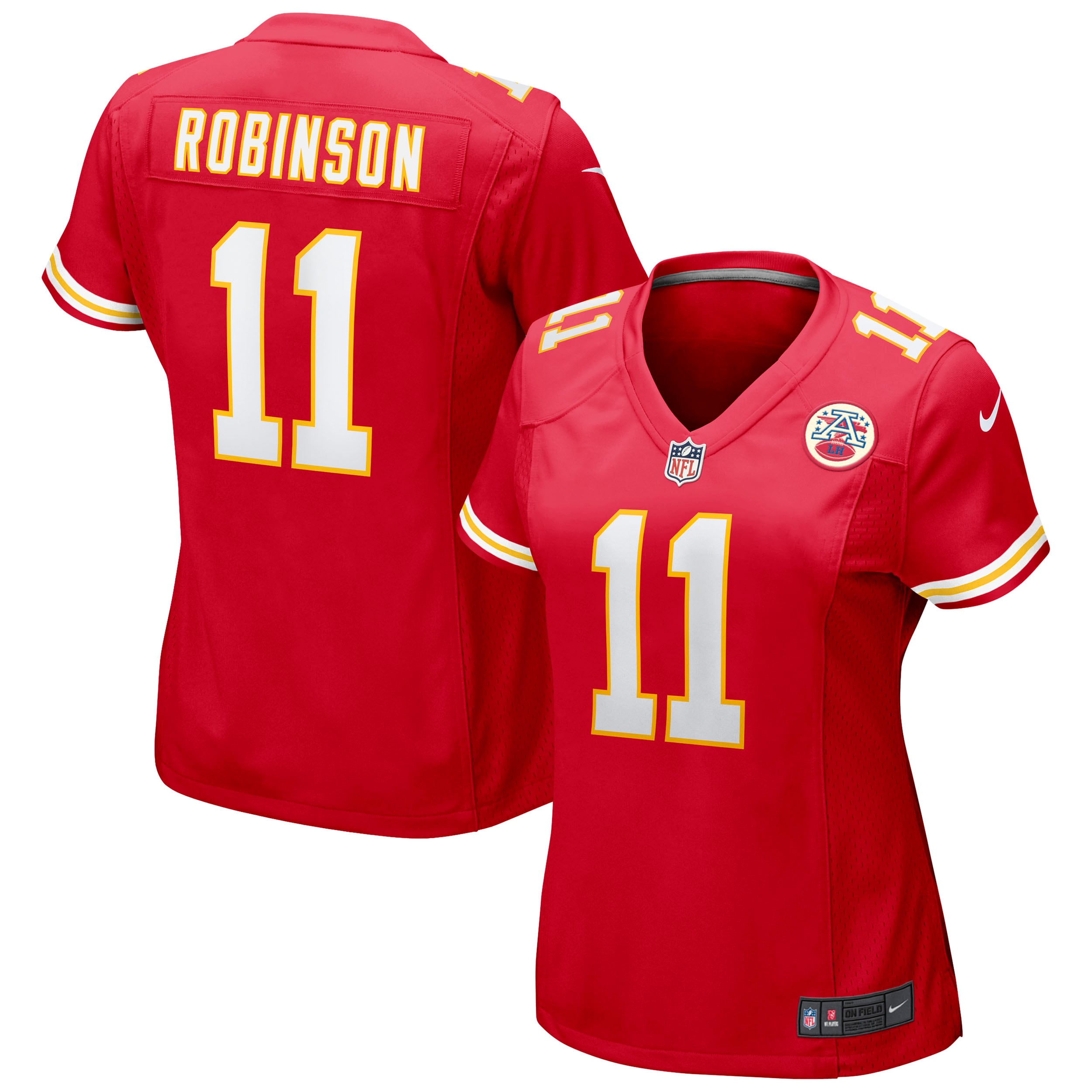 Women's Kansas City Chiefs Demarcus Robinson Nike Red Game Jersey
