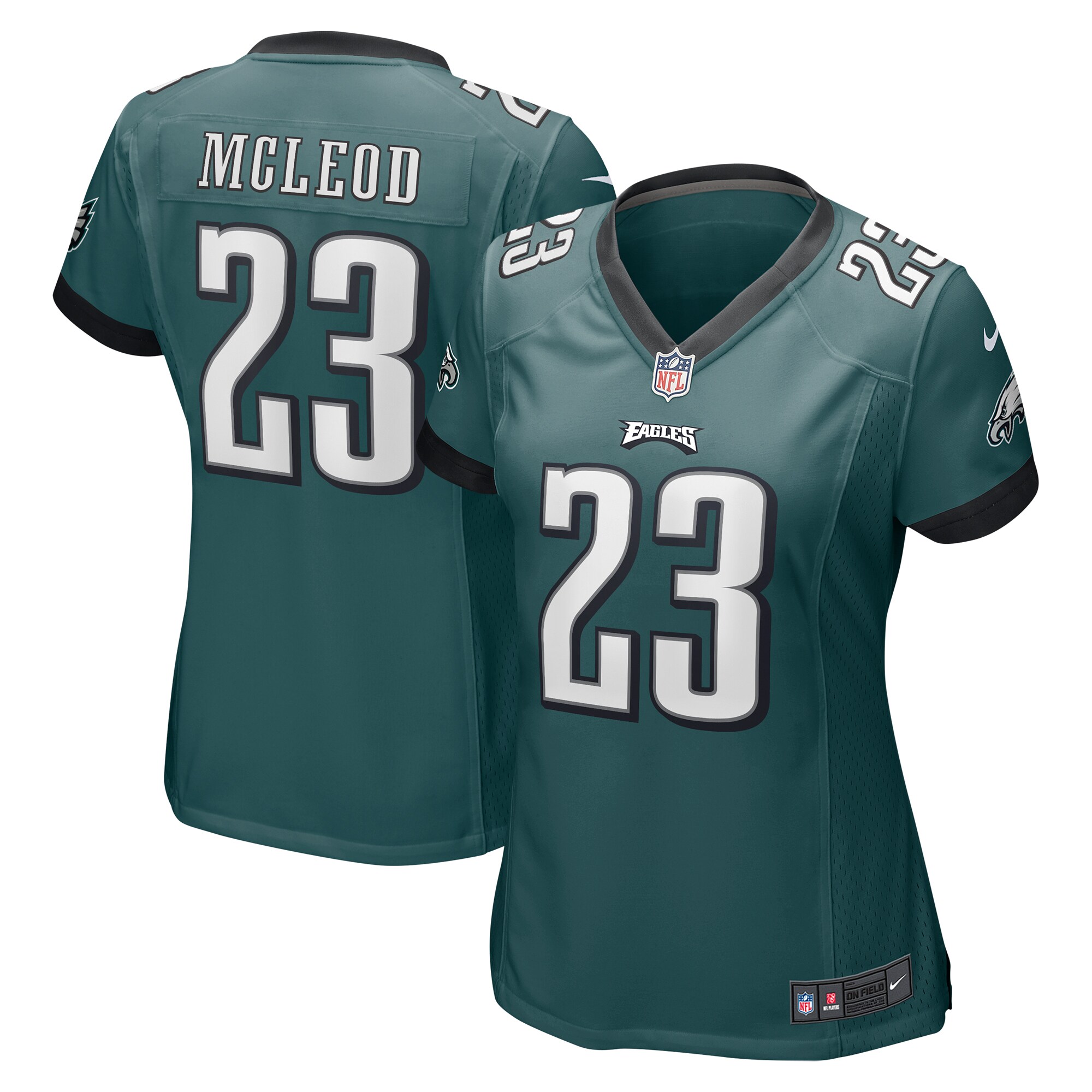 Women's Philadelphia Eagles Rodney McLeod Nike Midnight Green Game Jersey
