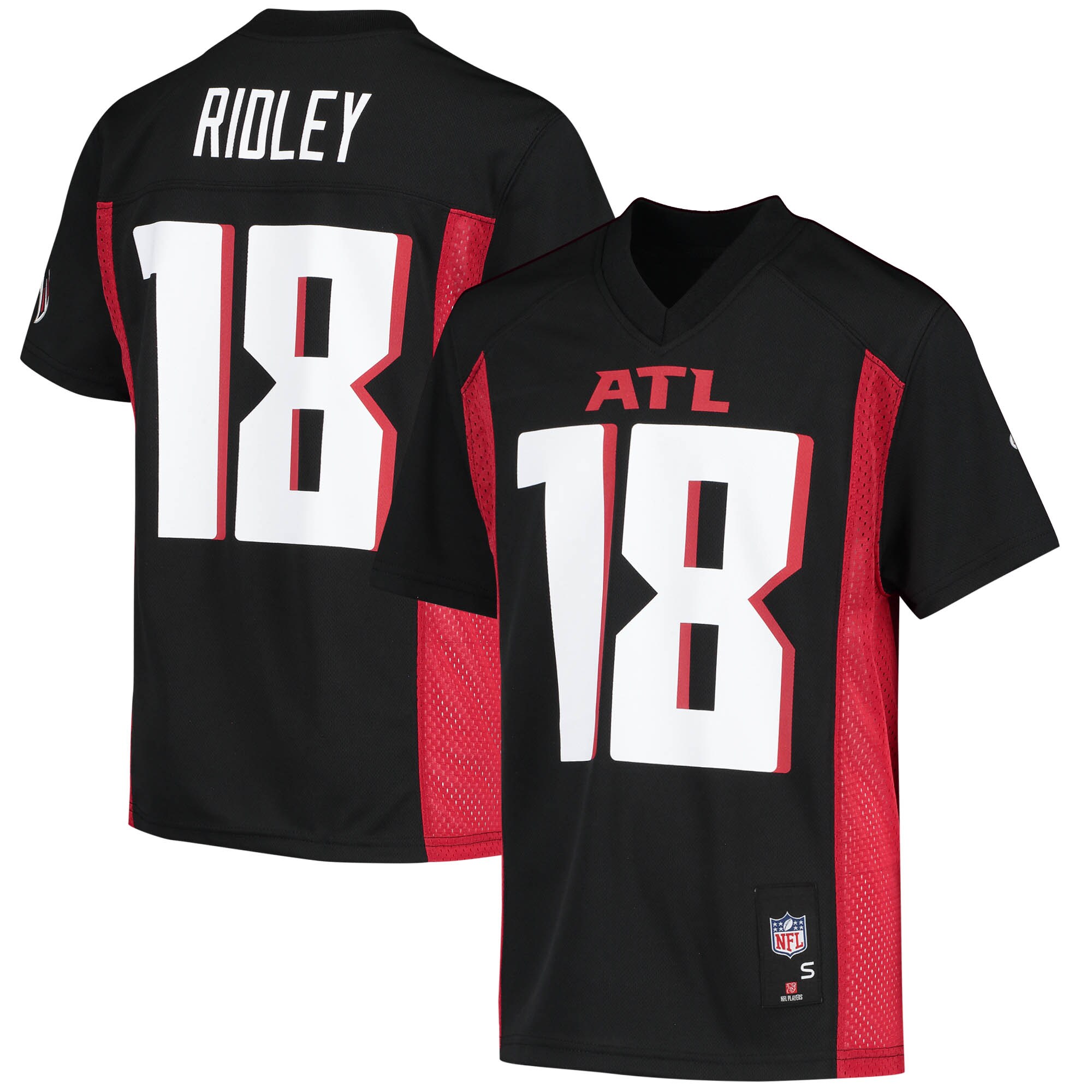 Youth Atlanta Falcons Calvin Ridley Black Replica Player Jersey
