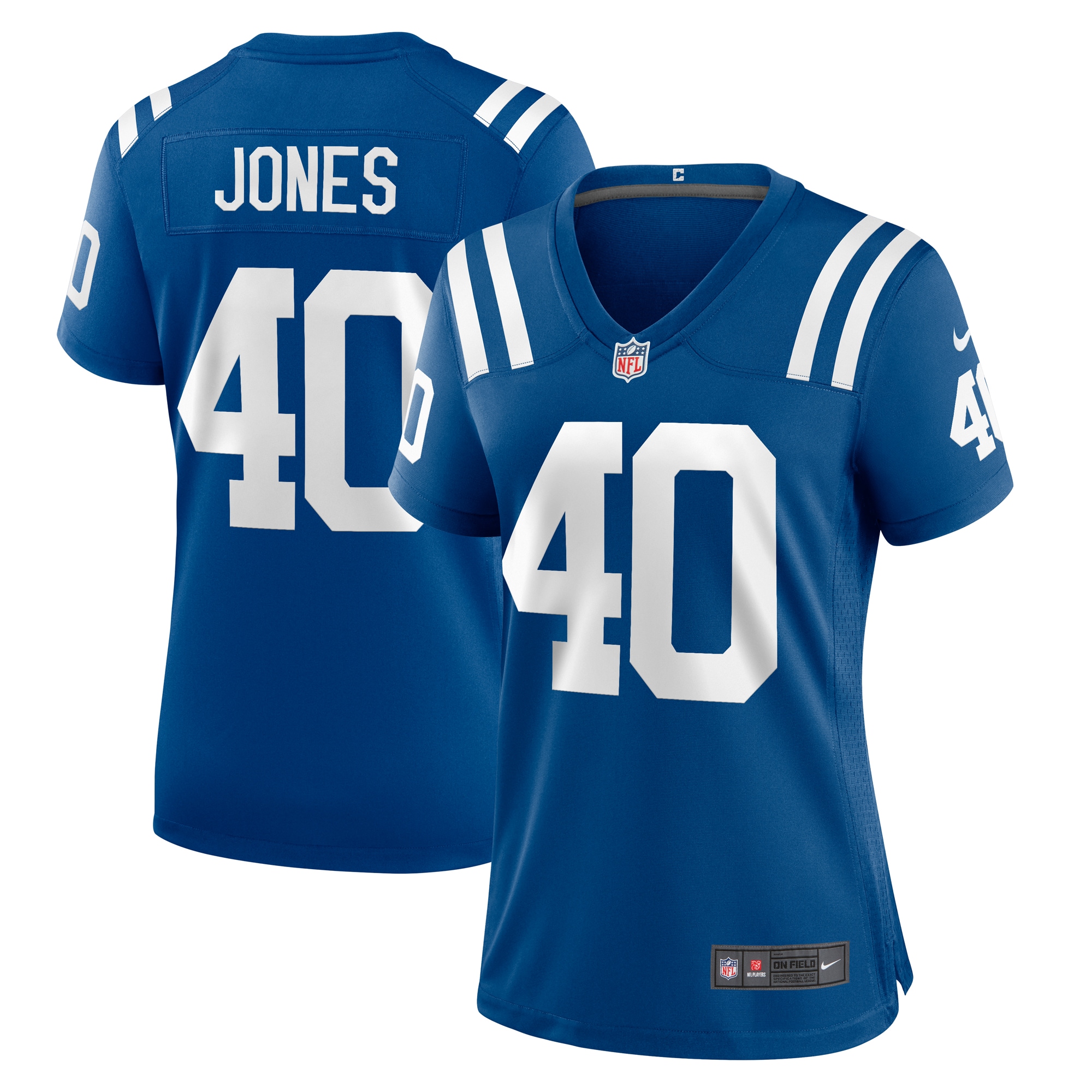 Women's Indianapolis Colts Jaylon Jones Nike Royal Team Game Jersey
