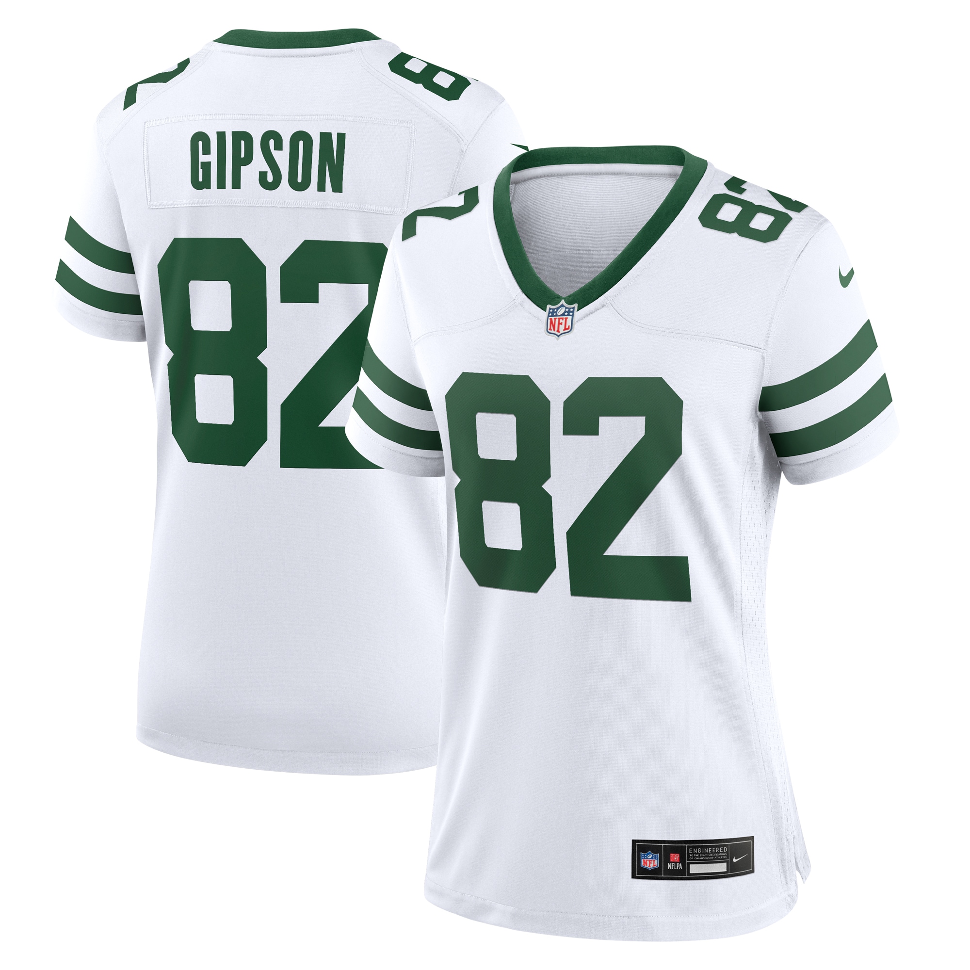 Women's New York Jets Xavier Gipson Nike White Alternate Game Jersey