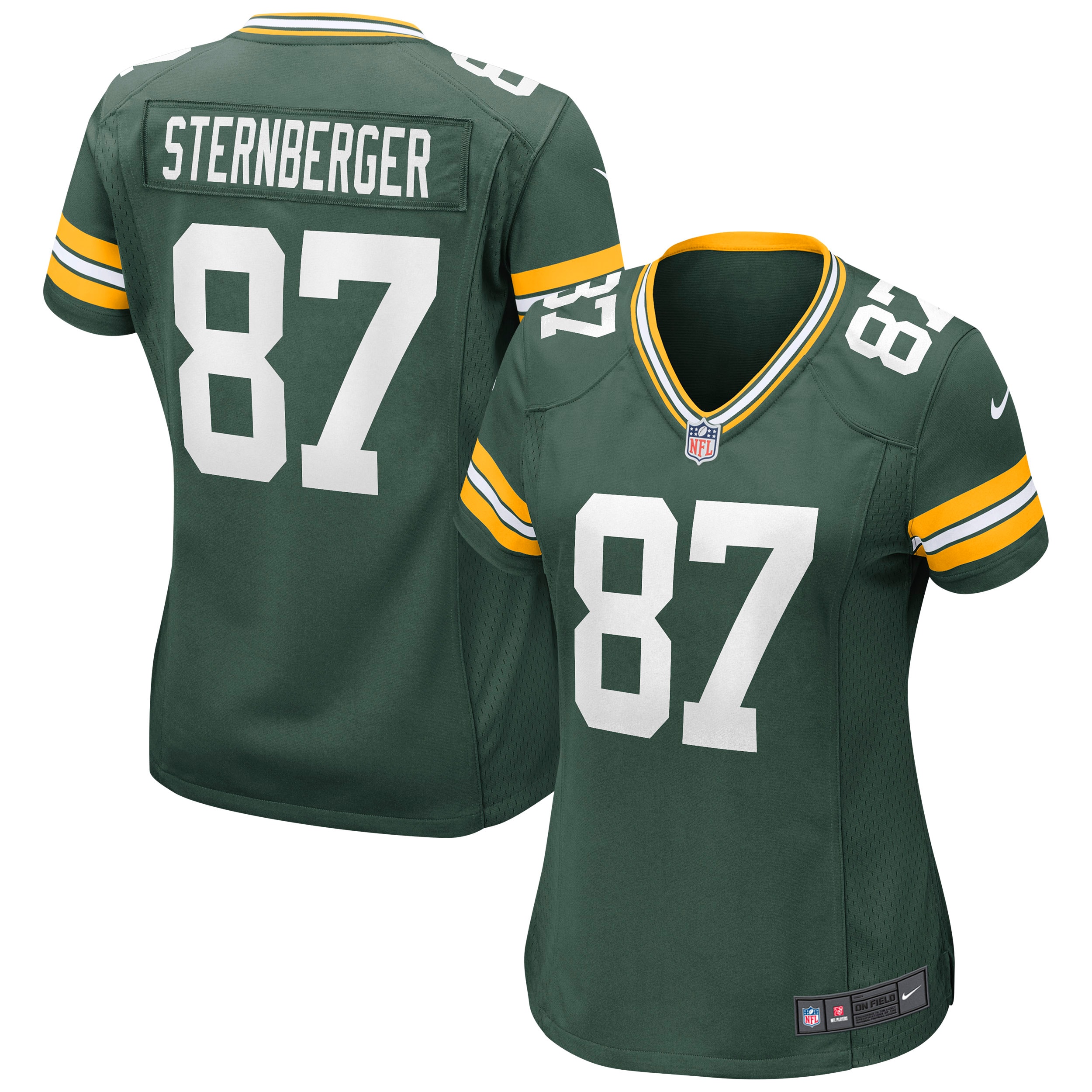 Women's Green Bay Packers Jace Sternberger Nike Green Game Jersey