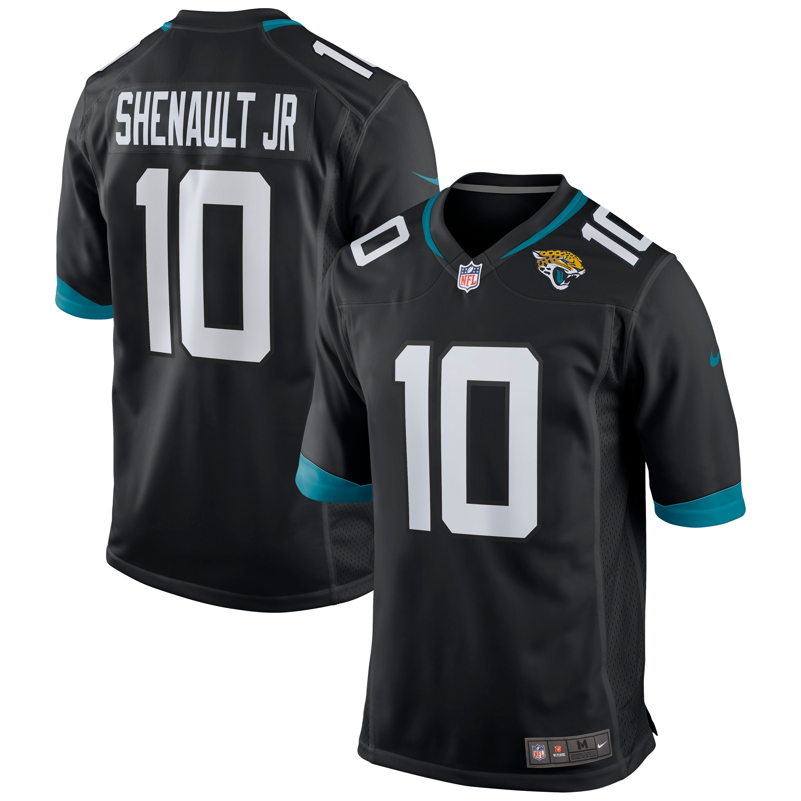 Men's Jacksonville Jaguars Laviska Shenault Jr. Nike Black Game Jersey