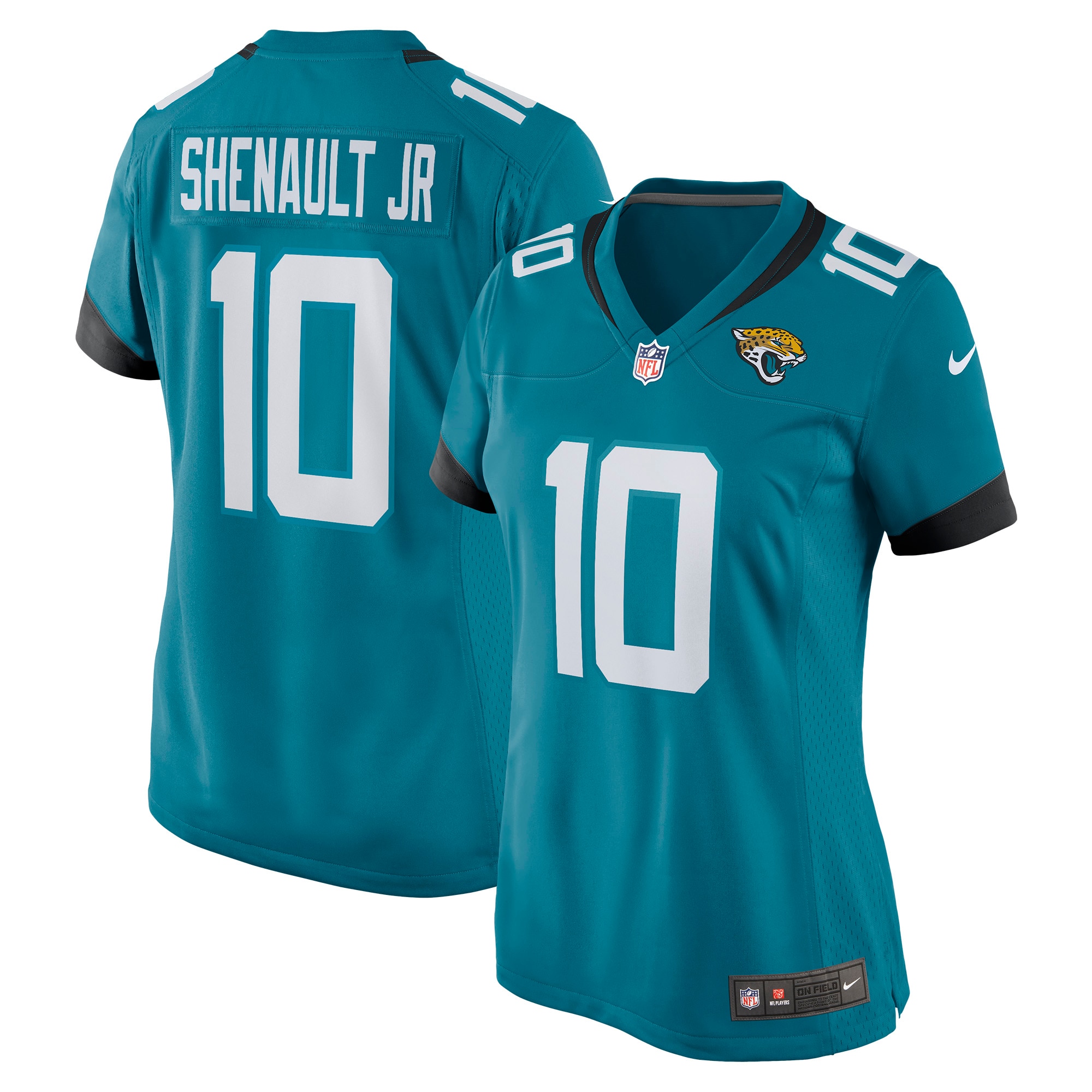 Women's Jacksonville Jaguars Laviska Shenault Jr. Nike Teal Game Player Jersey