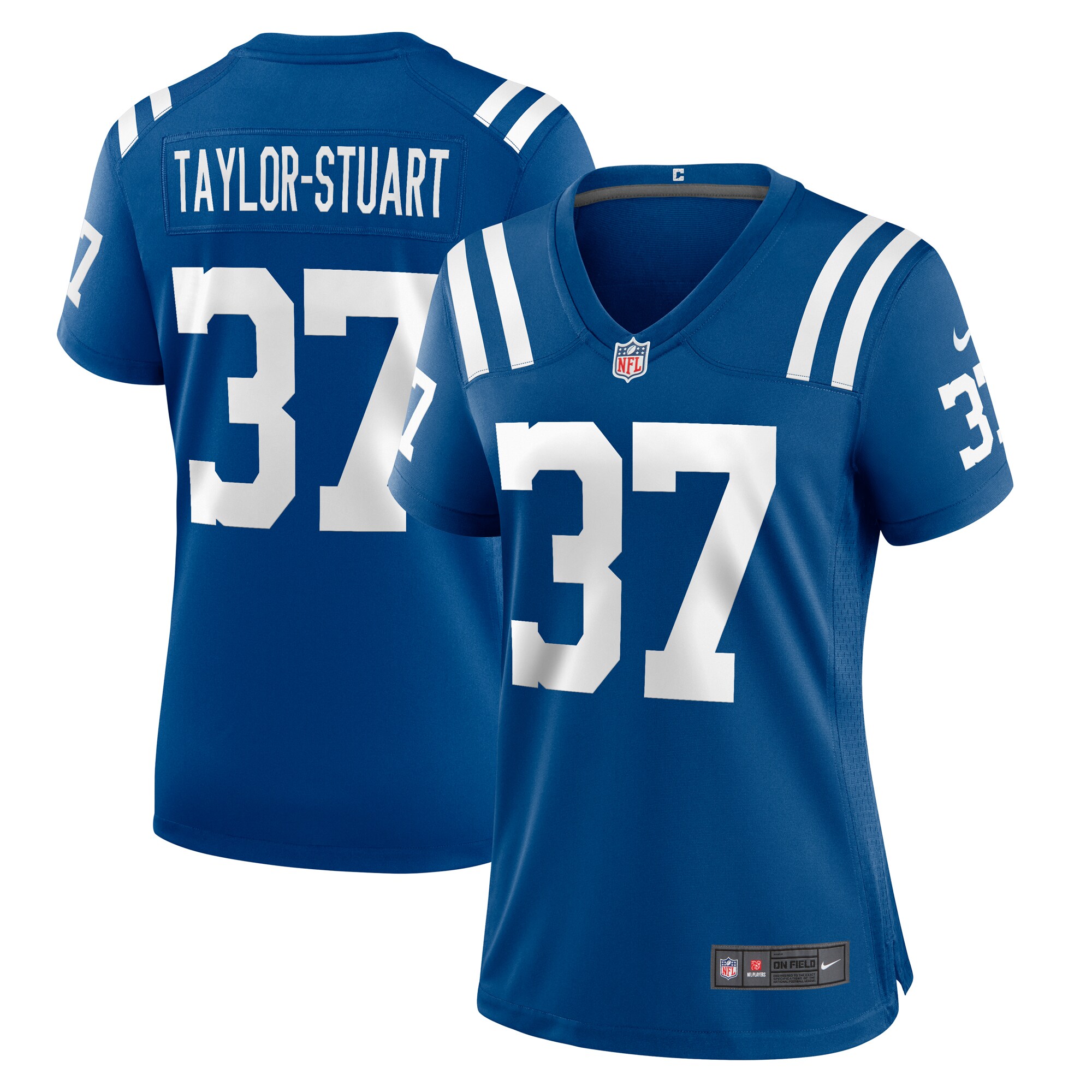 Women's Indianapolis Colts Isaac Taylor-Stuart Nike Royal Team Game Jersey