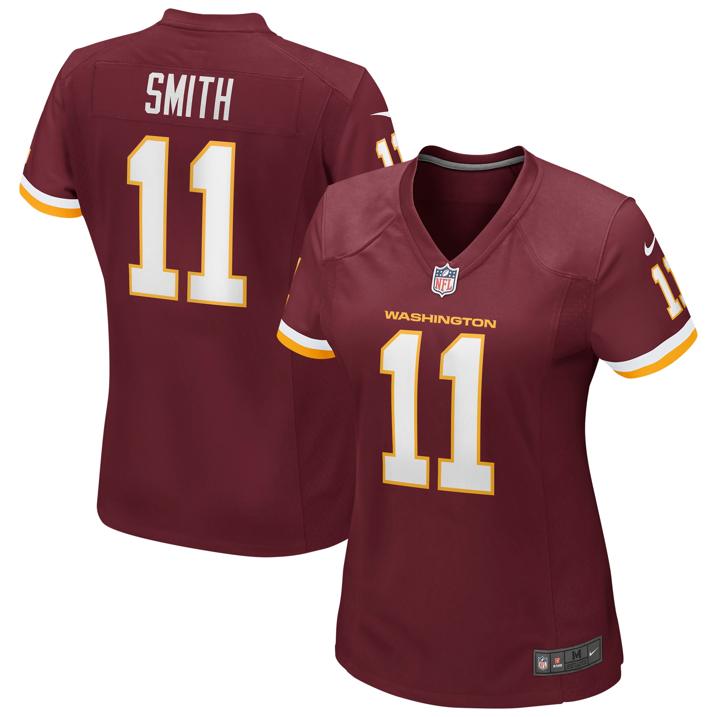 Women's Washington Football Team Alex Smith Nike Burgundy Game Player Jersey