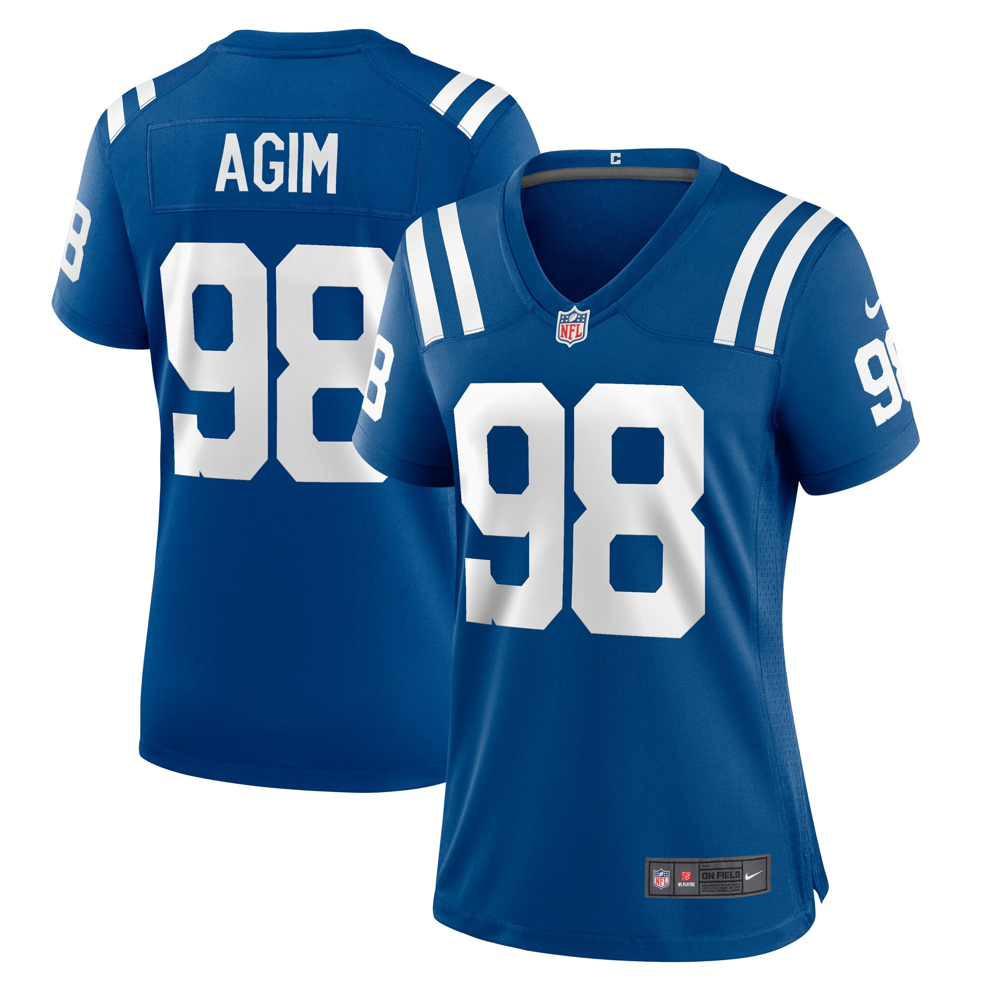 Women's Indianapolis Colts McTelvin Agim Nike Royal Team Game Jersey