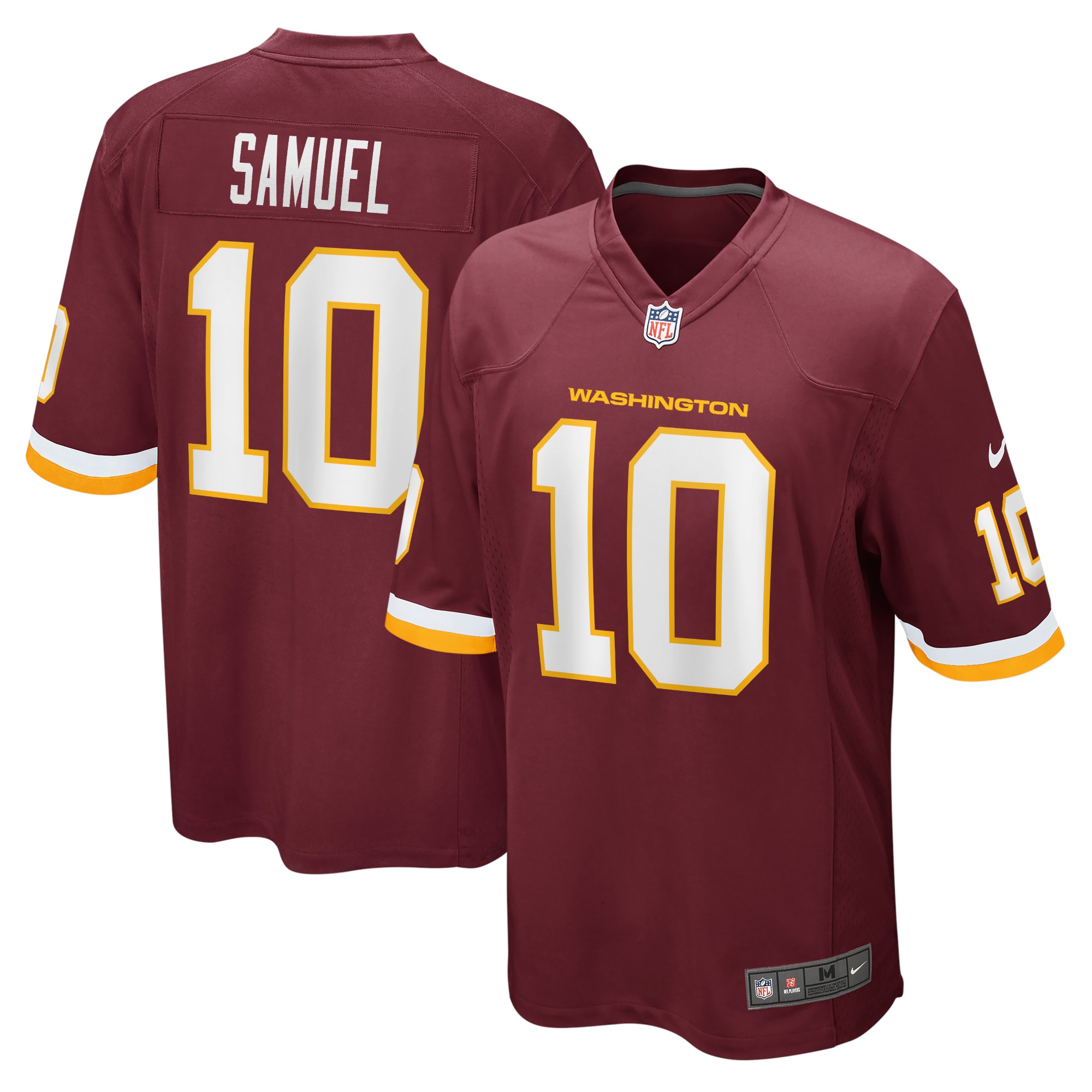 Men's Washington Football Team Curtis Samuel Nike Burgundy Game Jersey