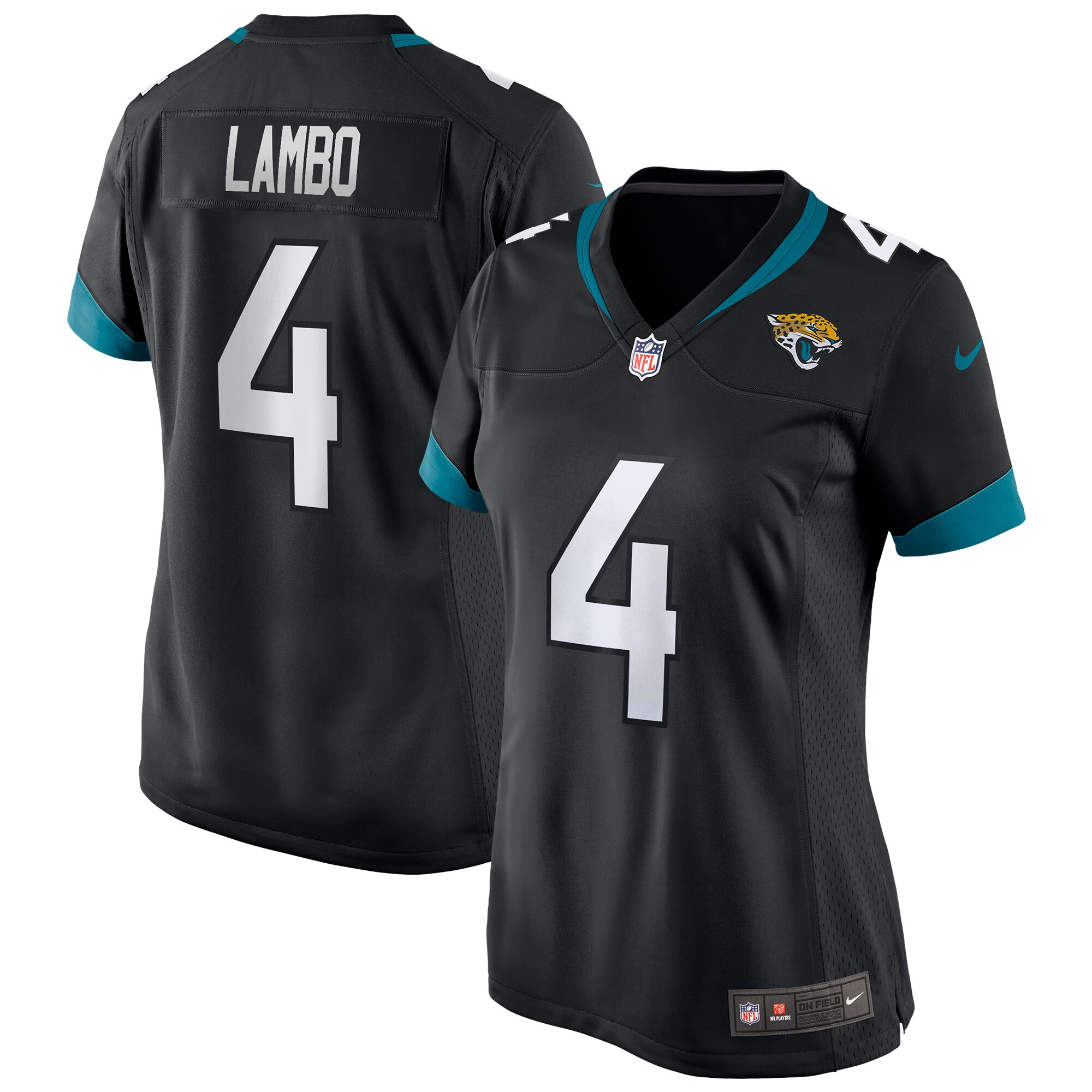 Women's Nike Josh Lambo Black Jacksonville Jaguars Game Jersey