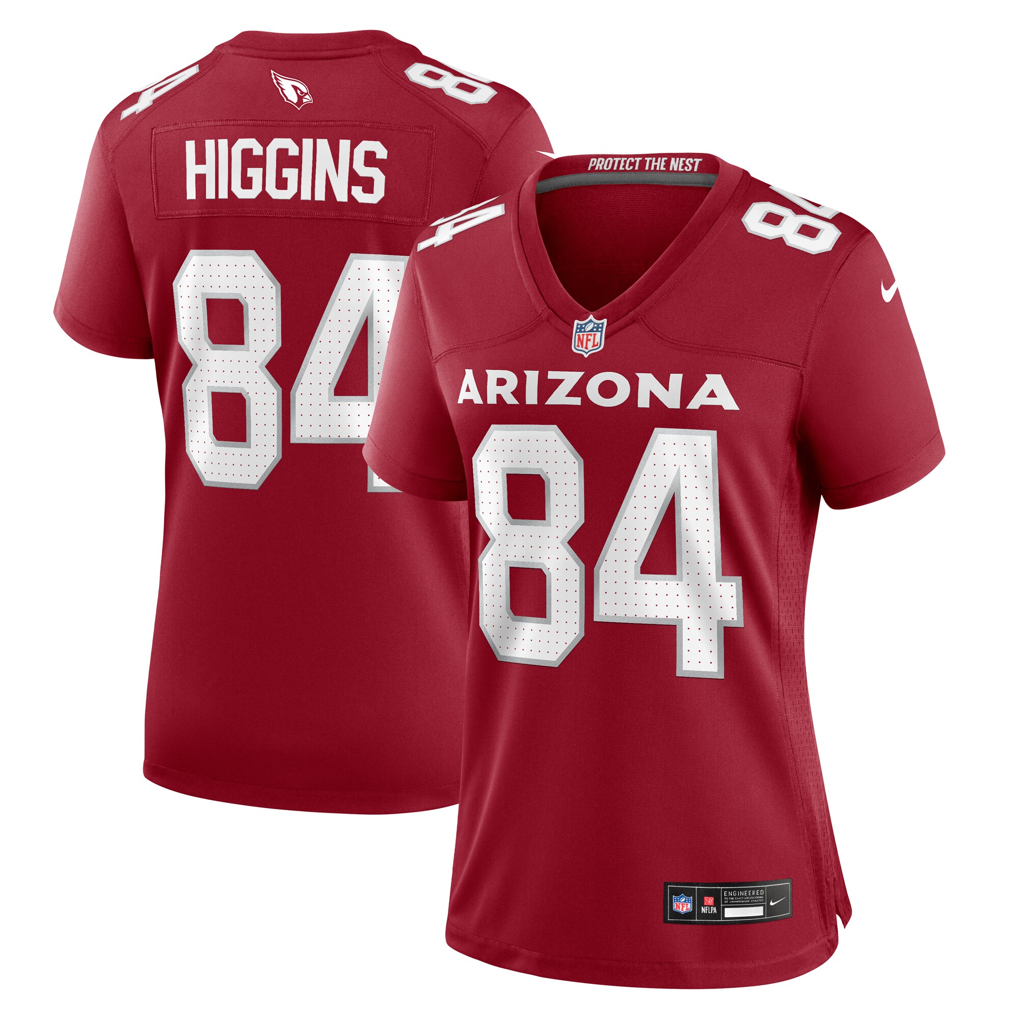 Women's Arizona Cardinals Elijah Higgins Nike Cardinal Team Game Jersey