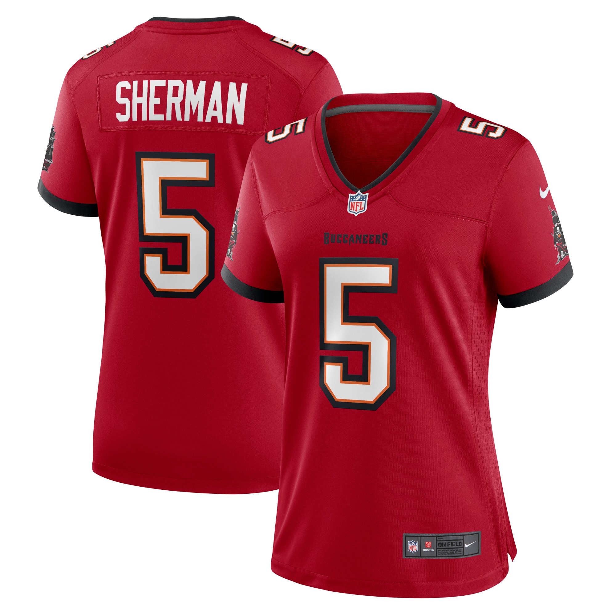 Women's Tampa Bay Buccaneers Richard Sherman Nike Red Game Jersey